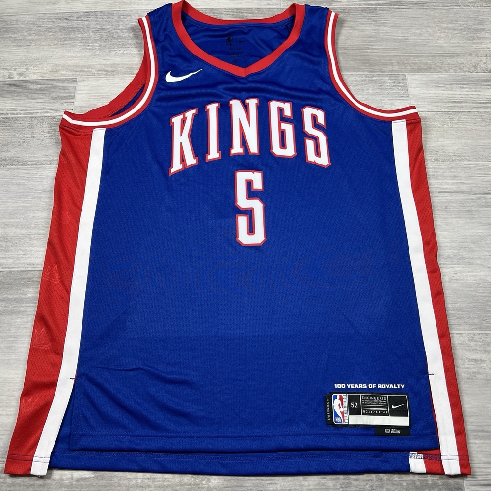 Nike‎ Dri-Fit Sacramento Kings City Edition XXL Jersey 'De'Aaron Fox' FQ4358-497